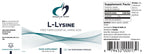 Designs for Health L-Lysine HCL Supplement for Immune & Bone Health

