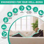 Wedge Pillow Set After Surgery Comfort GERD Relief

