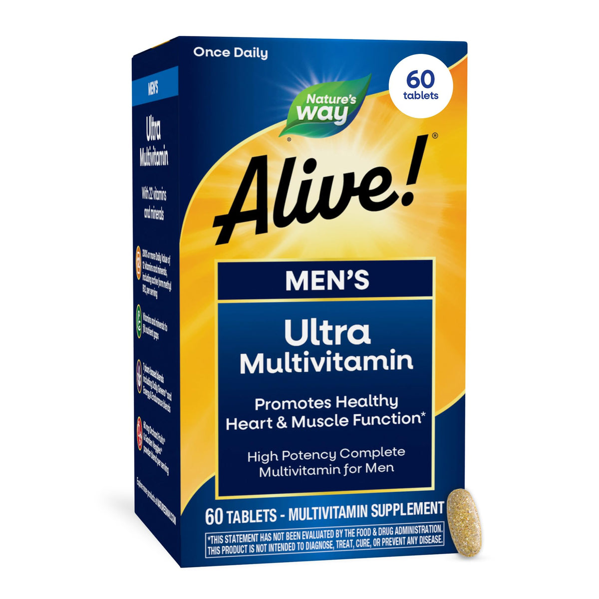 Alive Men's Multivitamin by Nature's Way - Heart Function