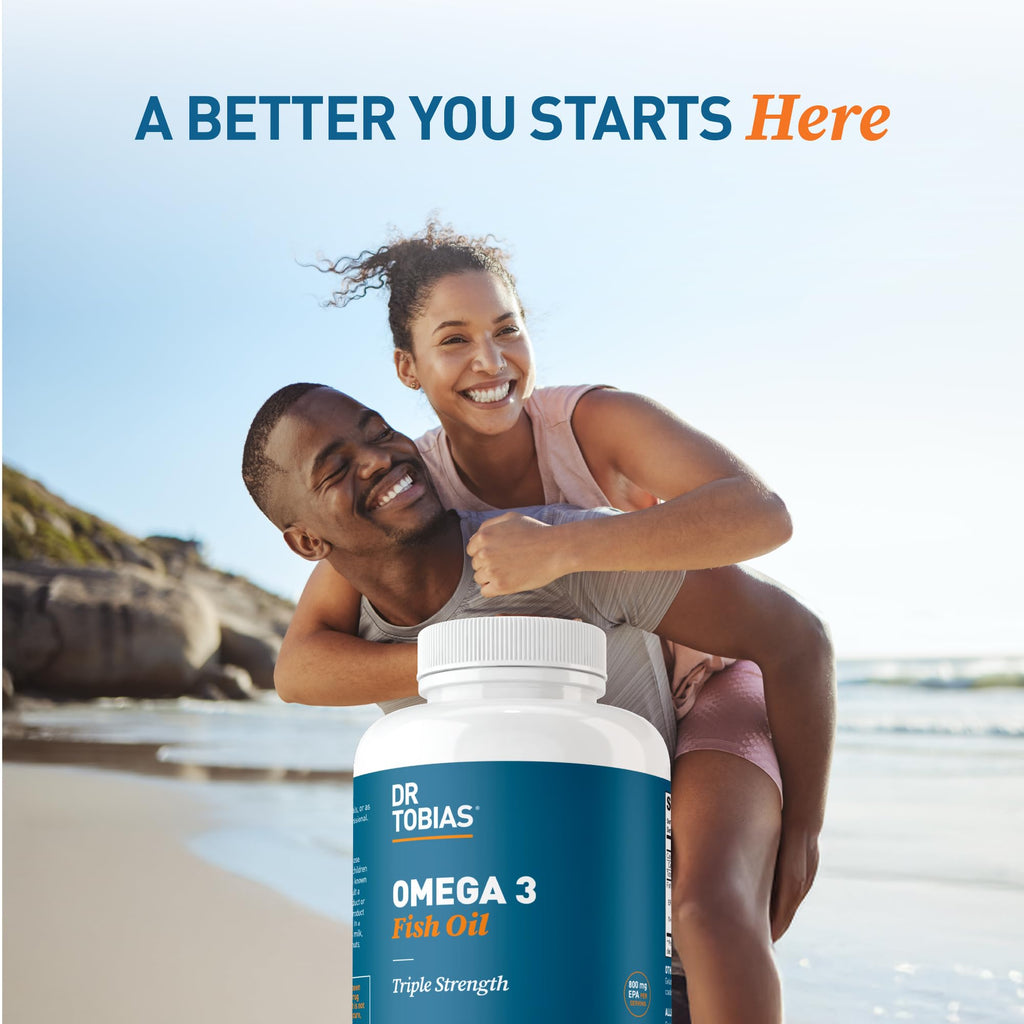 Dr. Tobias Omega-3 Fish Oil Triple Strength EPA DHA


