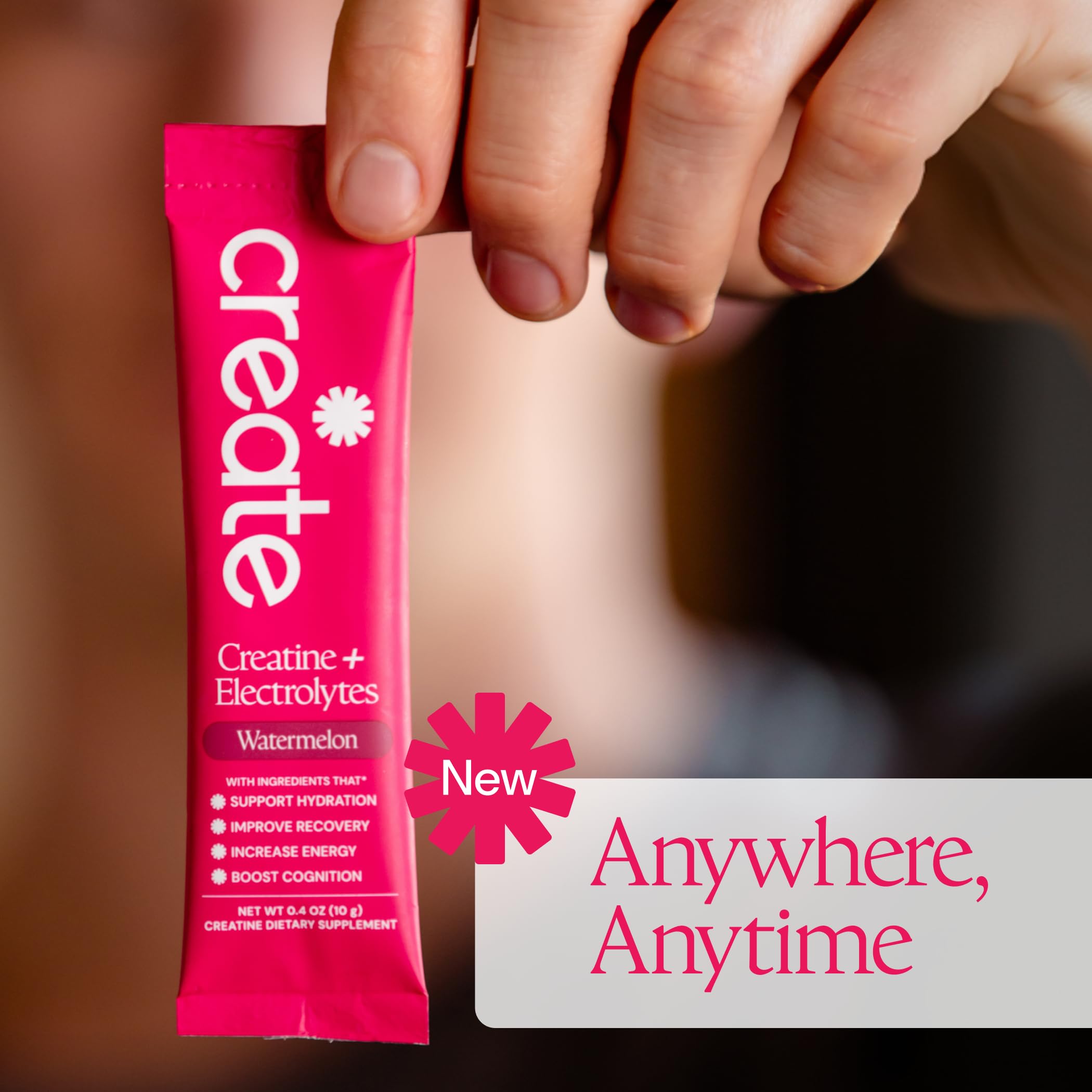 Create Creatine Monohydrate + Electrolytes Stick Packs

