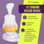 LifeVac Home Kit Portable Suction Rescue Device | Choking

