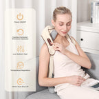 KPPEX 4D Neck Massager Pillow - Cordless Shiatsu Massage

