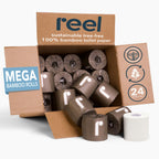 Reel Premium Bamboo Toilet Paper 3-Ply Unbleached

