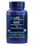 Life Extension NAD+ Cell Regenerator and Resveratrol Elite

