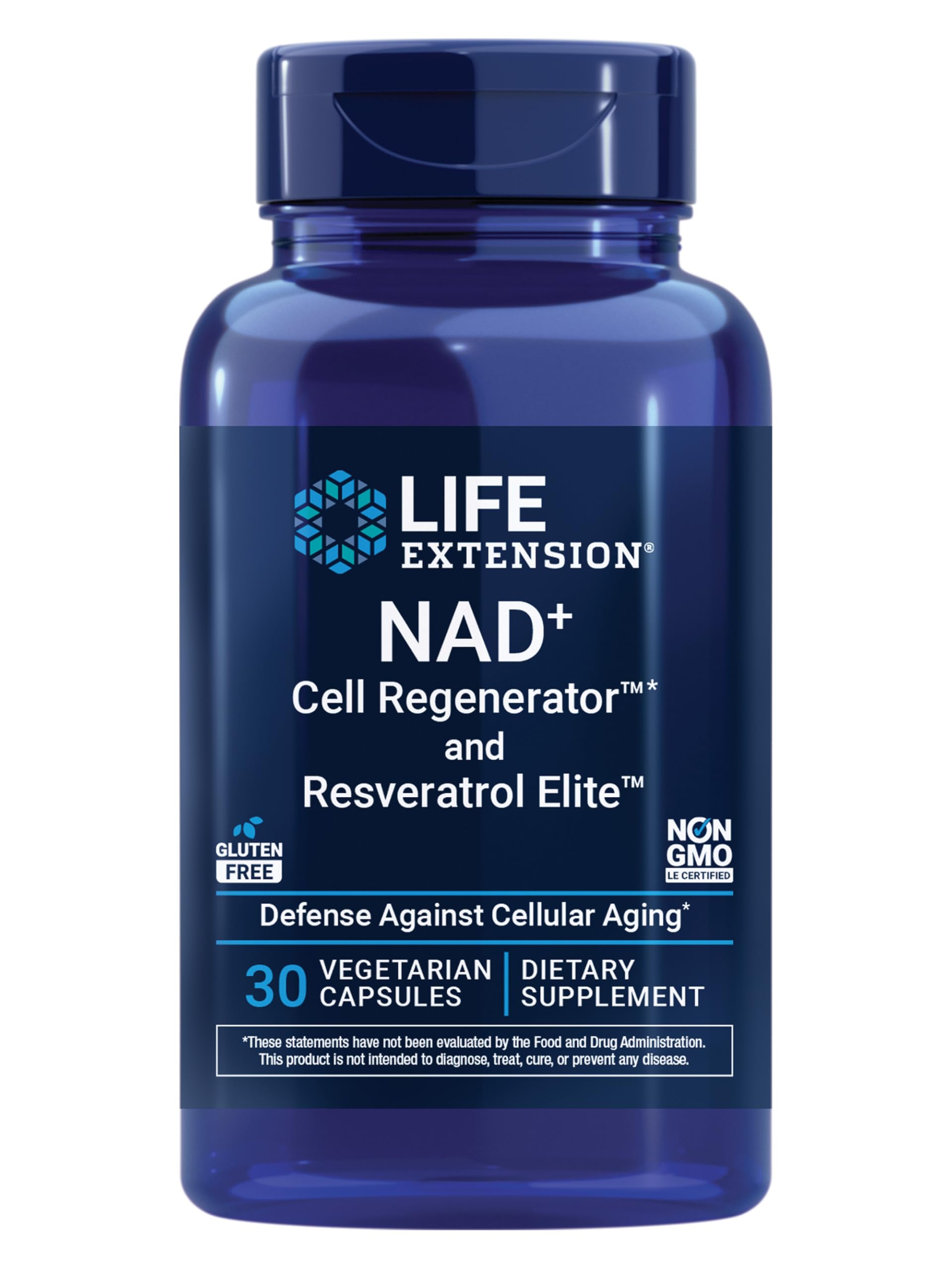 Life Extension NAD+ Cell Regenerator and Resveratrol Elite

