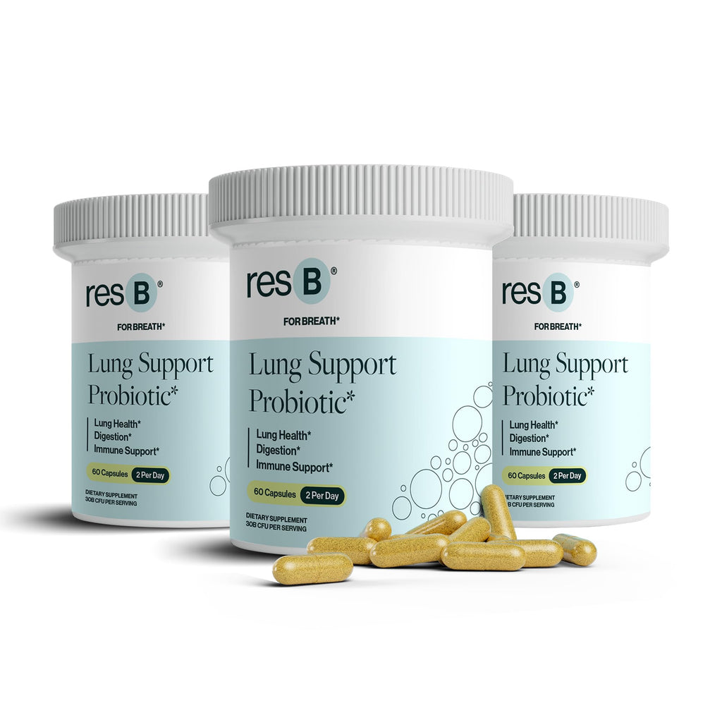 resB Lung Support Probiotic Supplement for Lung Health

