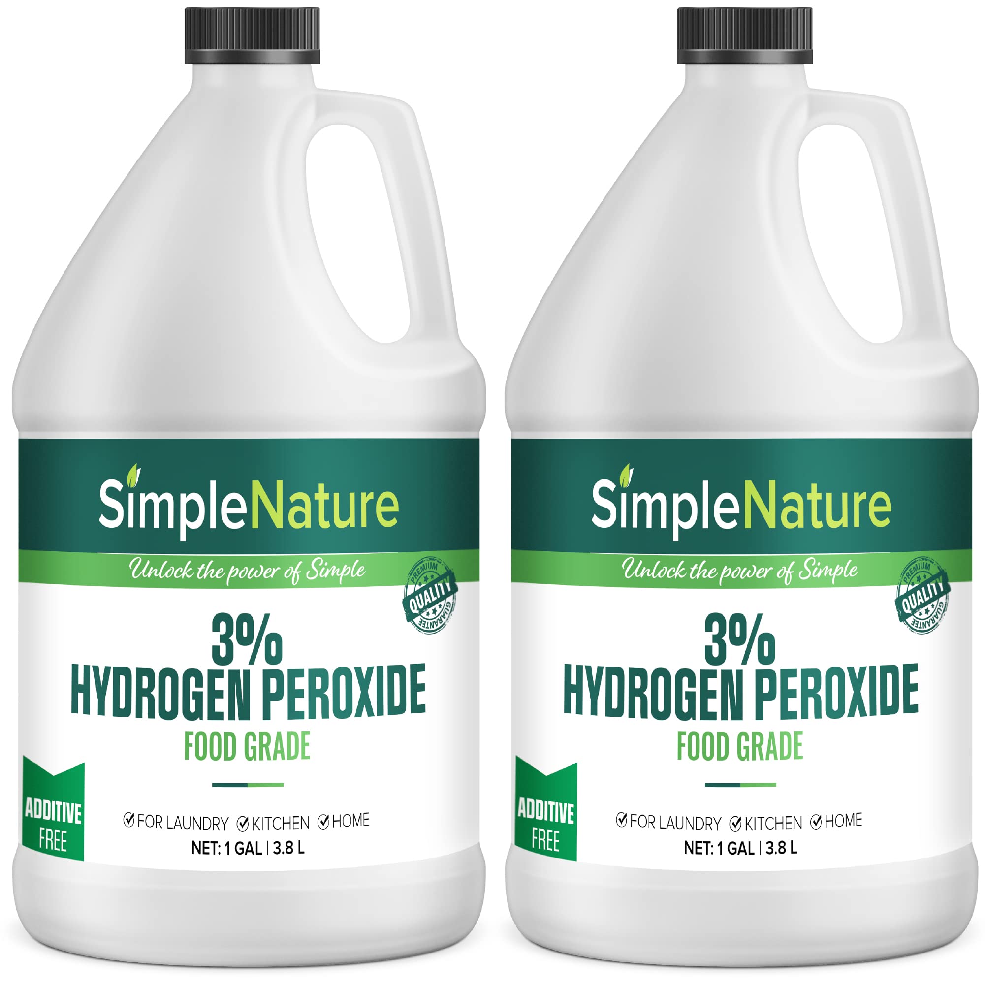 SimpleNature Food Grade Hydrogen Peroxide Solution Multipurpose Cleaner