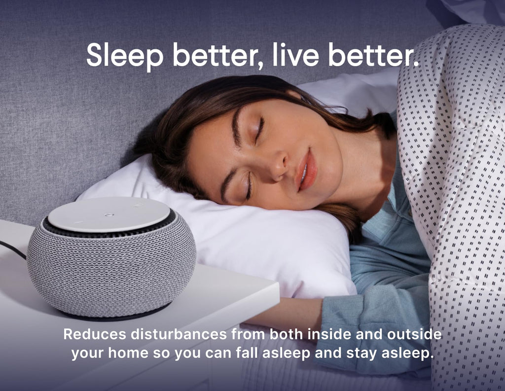 SNOOZ White Noise Machine with Real Fan Inside – Sleep Aid

