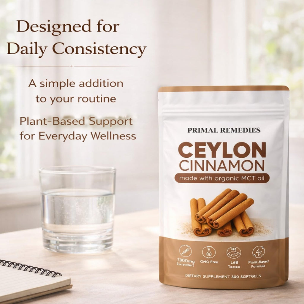 Primal Remedies Ceylon Cinnamon Capsules – Plant Based Wellness

