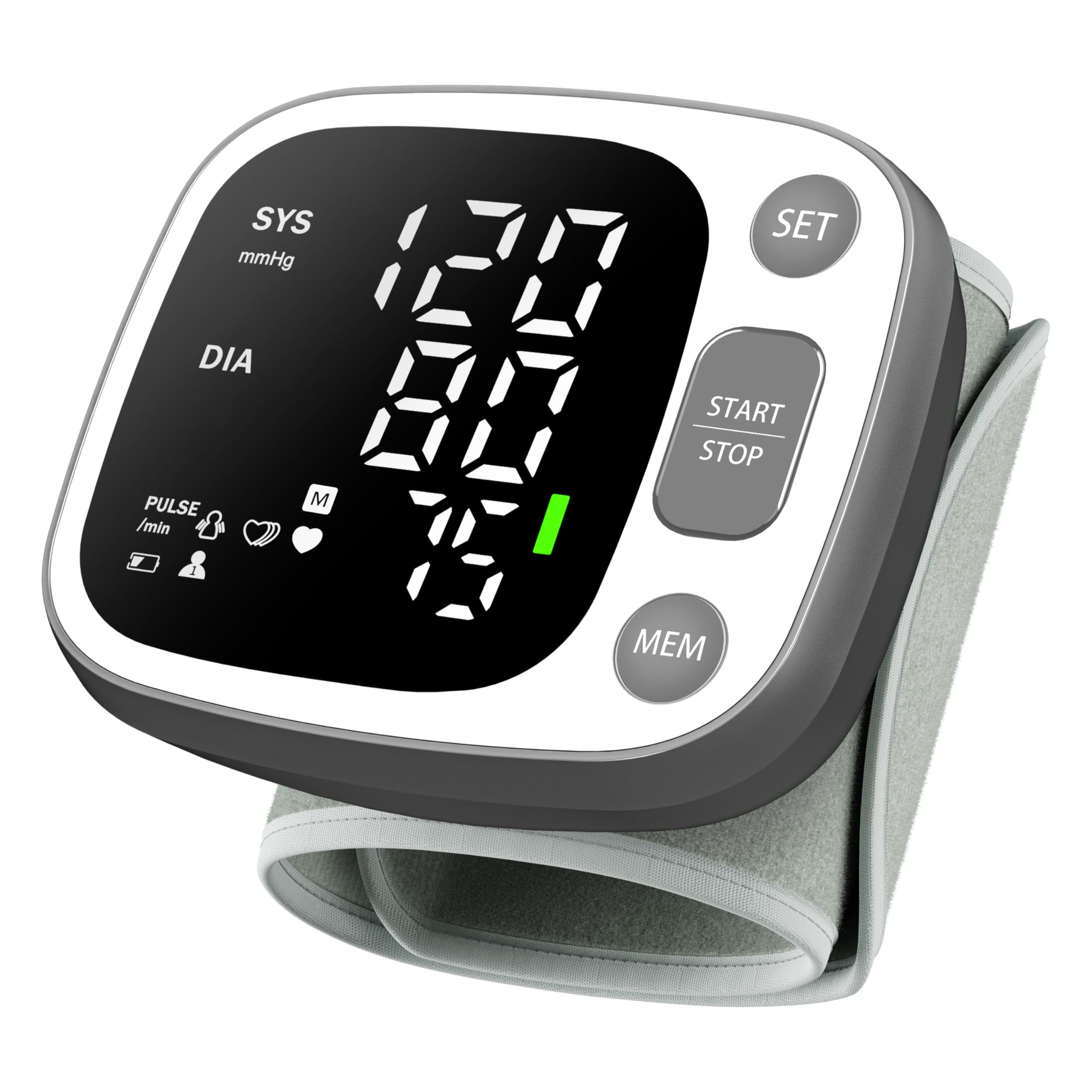 Wrist Blood Pressure Monitor by Oklar with Led Display

