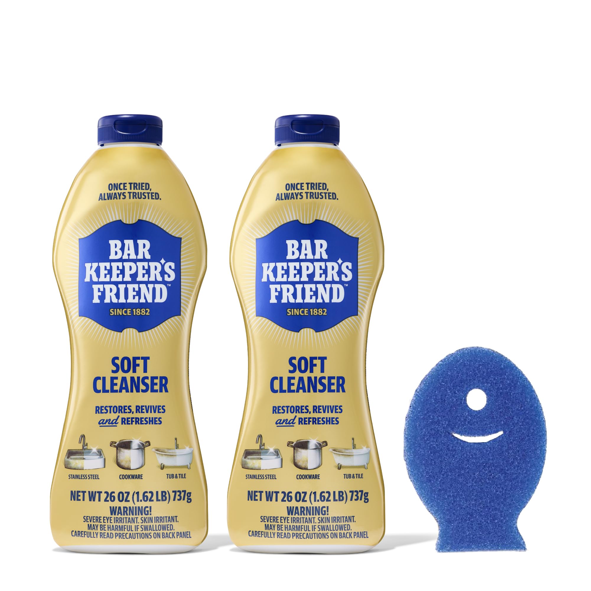 Bar Keepers Friend Soft Cleanser Liquid|Multisurface Cleaner

