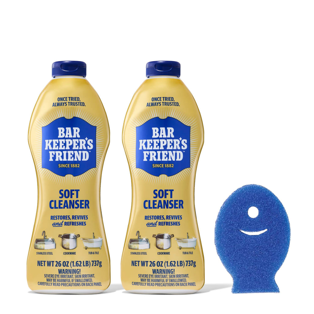 Bar Keepers Friend Soft Cleanser Liquid|Multisurface Cleaner

