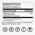 Momentous Magtein Magnesium L-Threonate Brain Support

