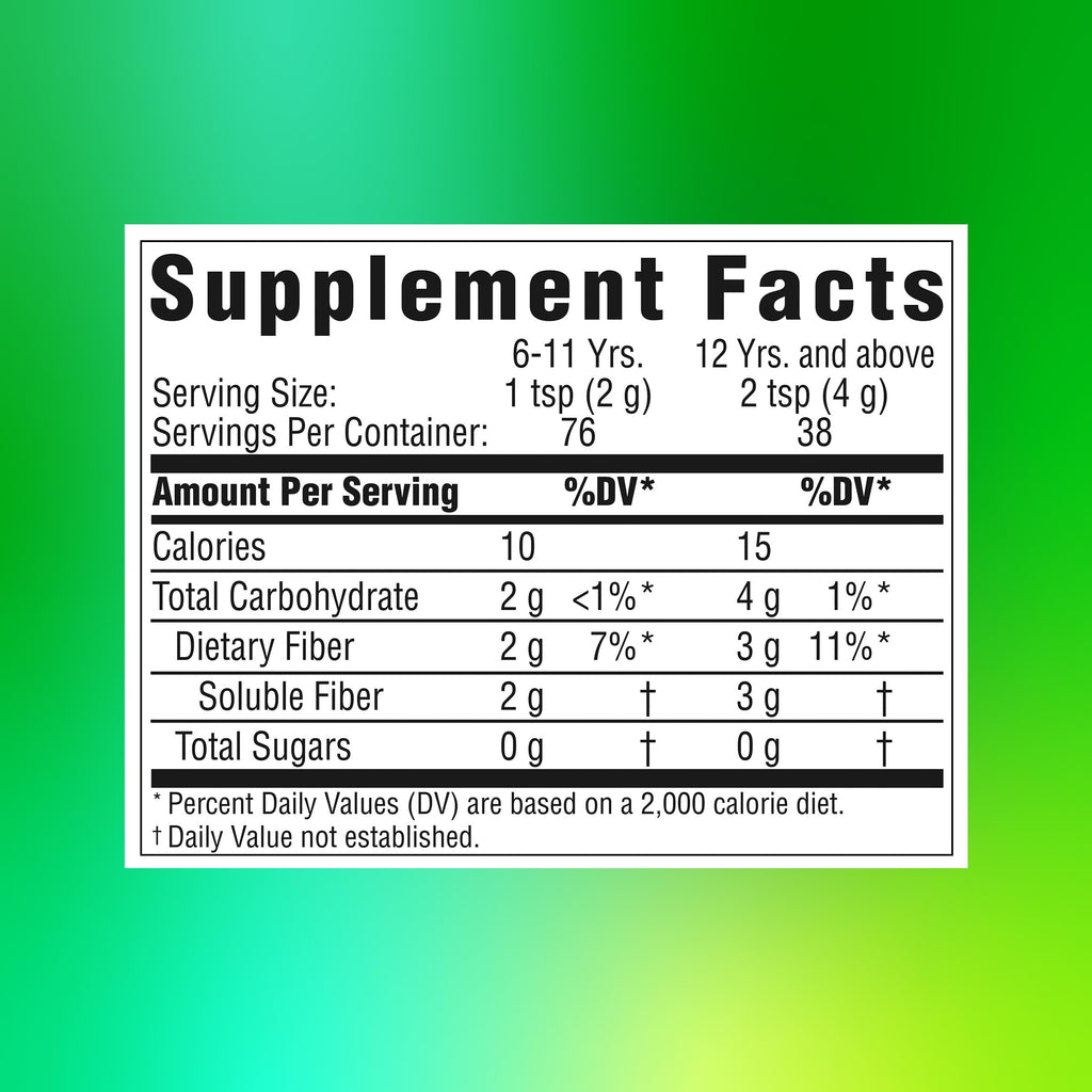 Benefiber Prebiotic Fiber Powder for Digestive Health

