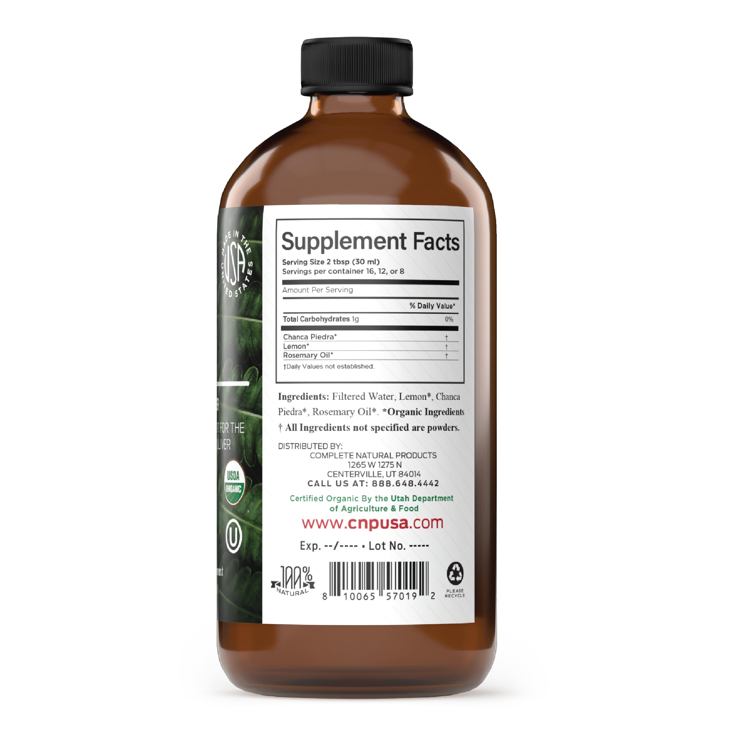 Complete Natural Chanca Piedra Liquid Extract for Kidney


