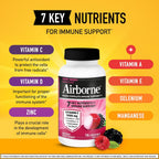 Airborne Vitamin C + Zinc Immune Support Chewables

