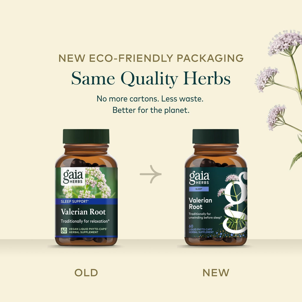 Gaia Herbs Valerian Root Sleep Support - Calming Formula

