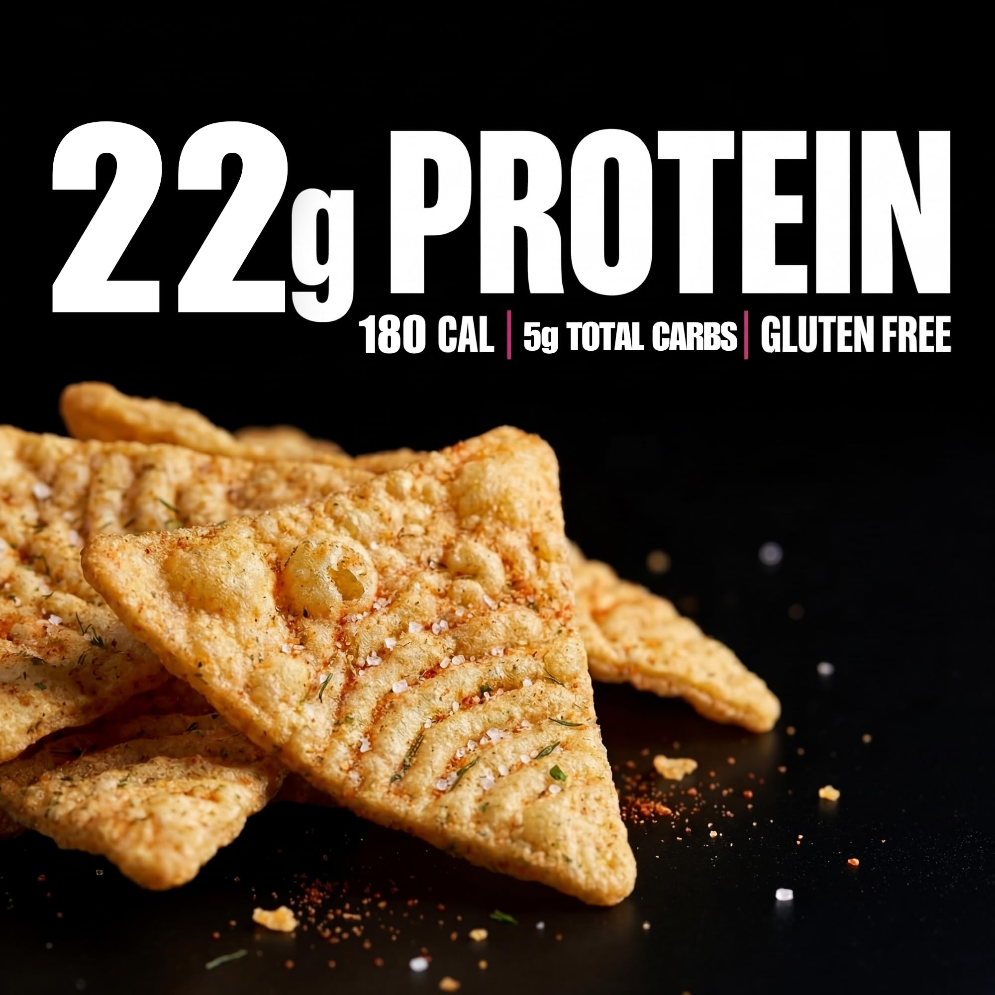 Protein Chips by Legendary Foods - 22g Protein 4g Net Carbs

