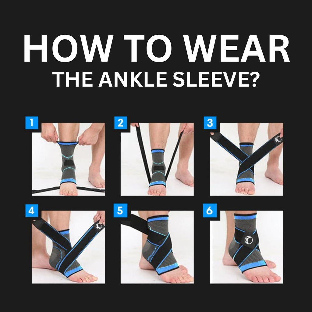 Koprez Plantar Fasciitis Sleeve - Ankle Support

