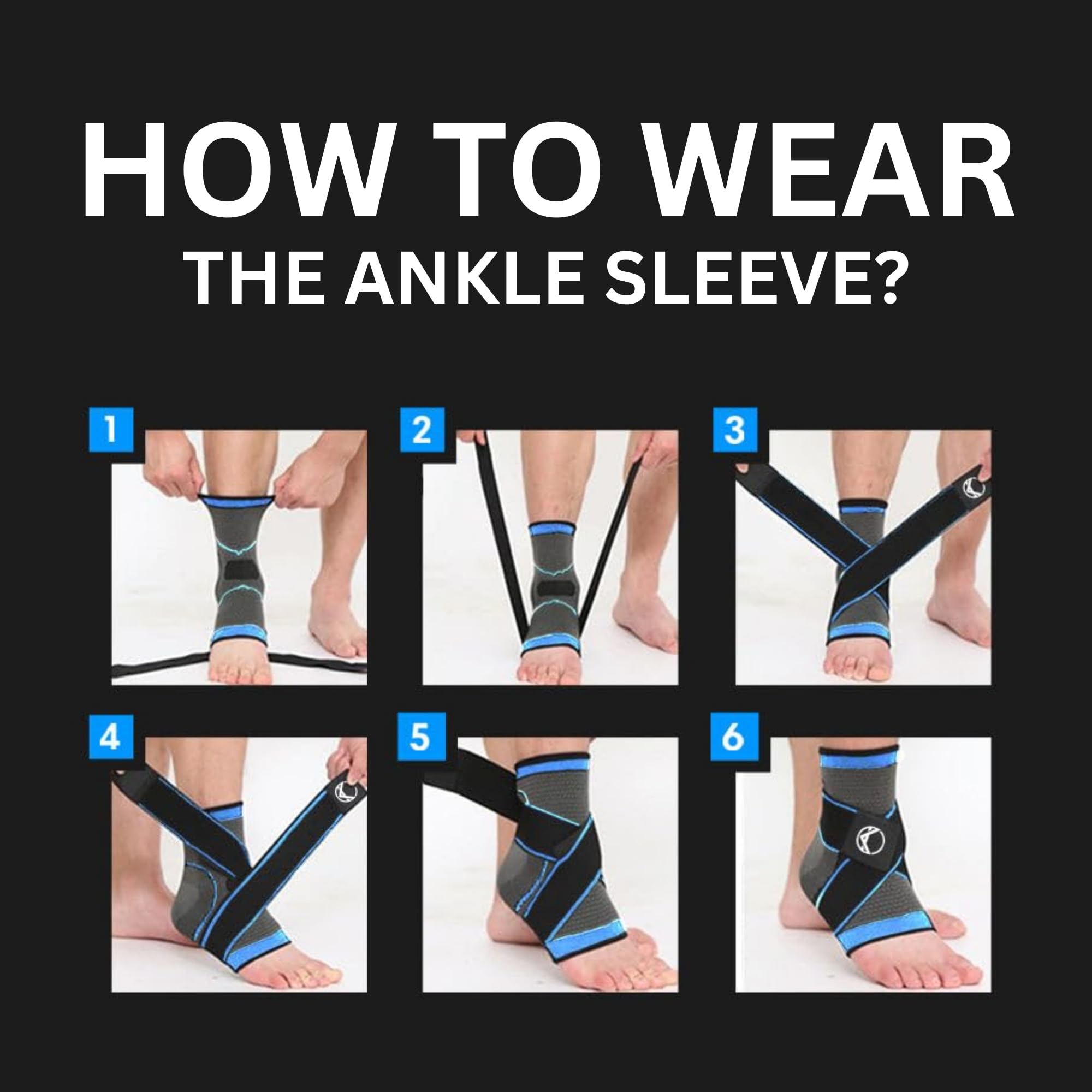 Koprez Plantar Fasciitis Sleeve - Ankle Support

