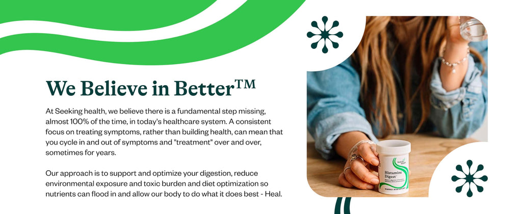 Seeking Health DAO Enzyme for Histamine Digestion


