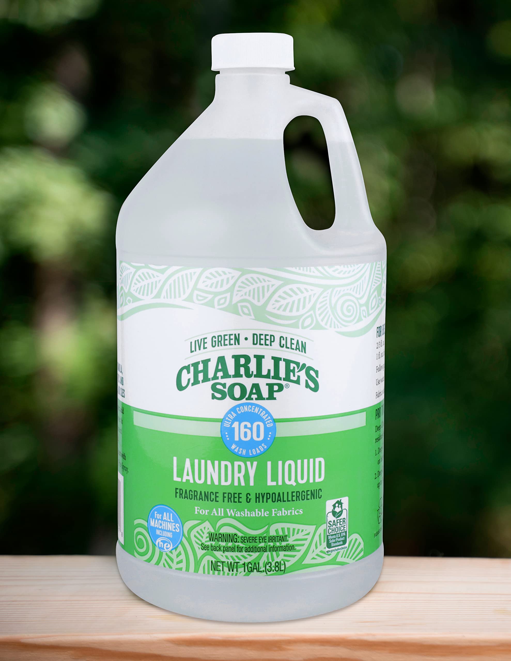 Charlie's Soap Laundry Liquid - Hypoallergenic

