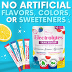 Electrolyte Powder Packets for Hydration | Sugar-Free

