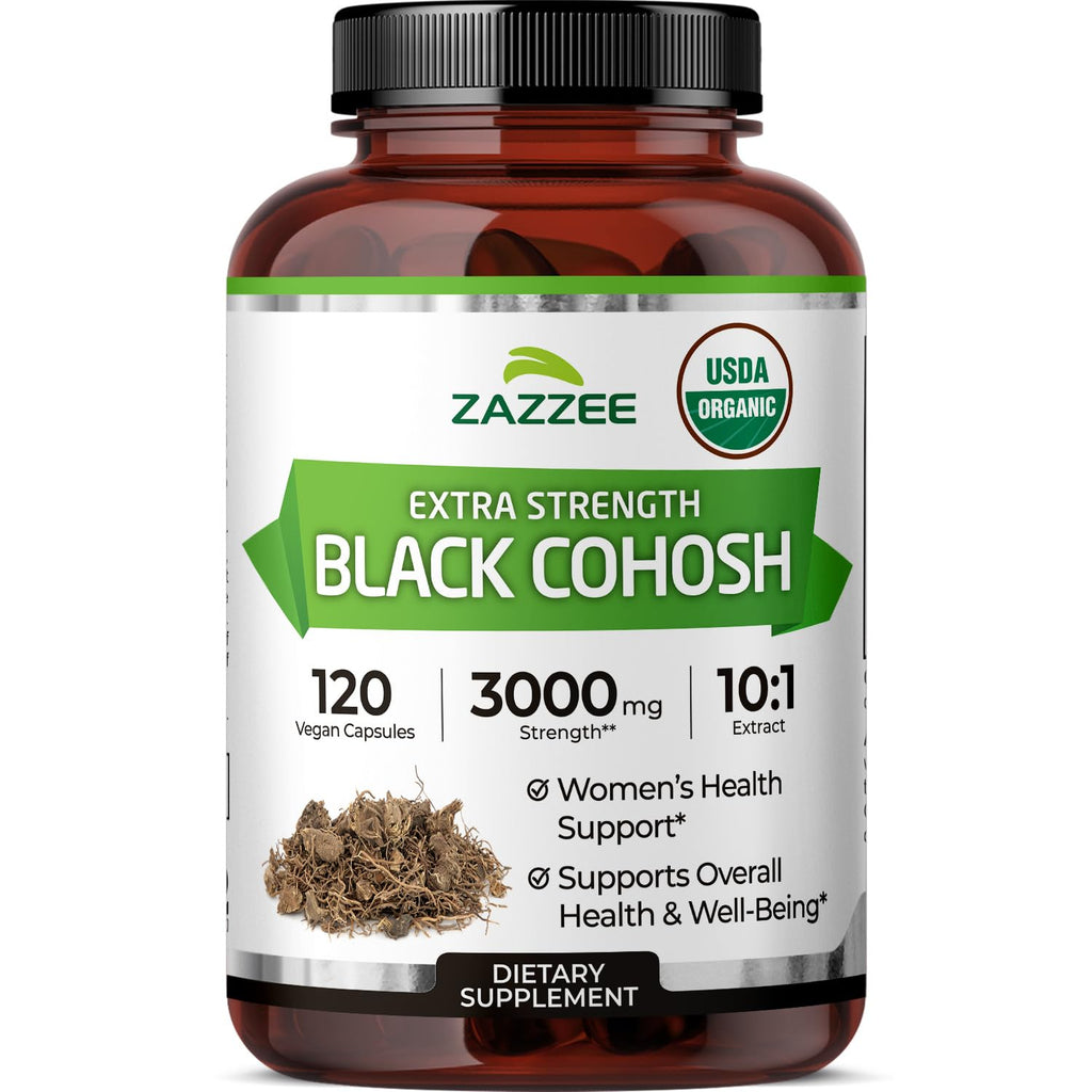 Black Cohosh Extract | Zazzee Naturals Organic Vegan

