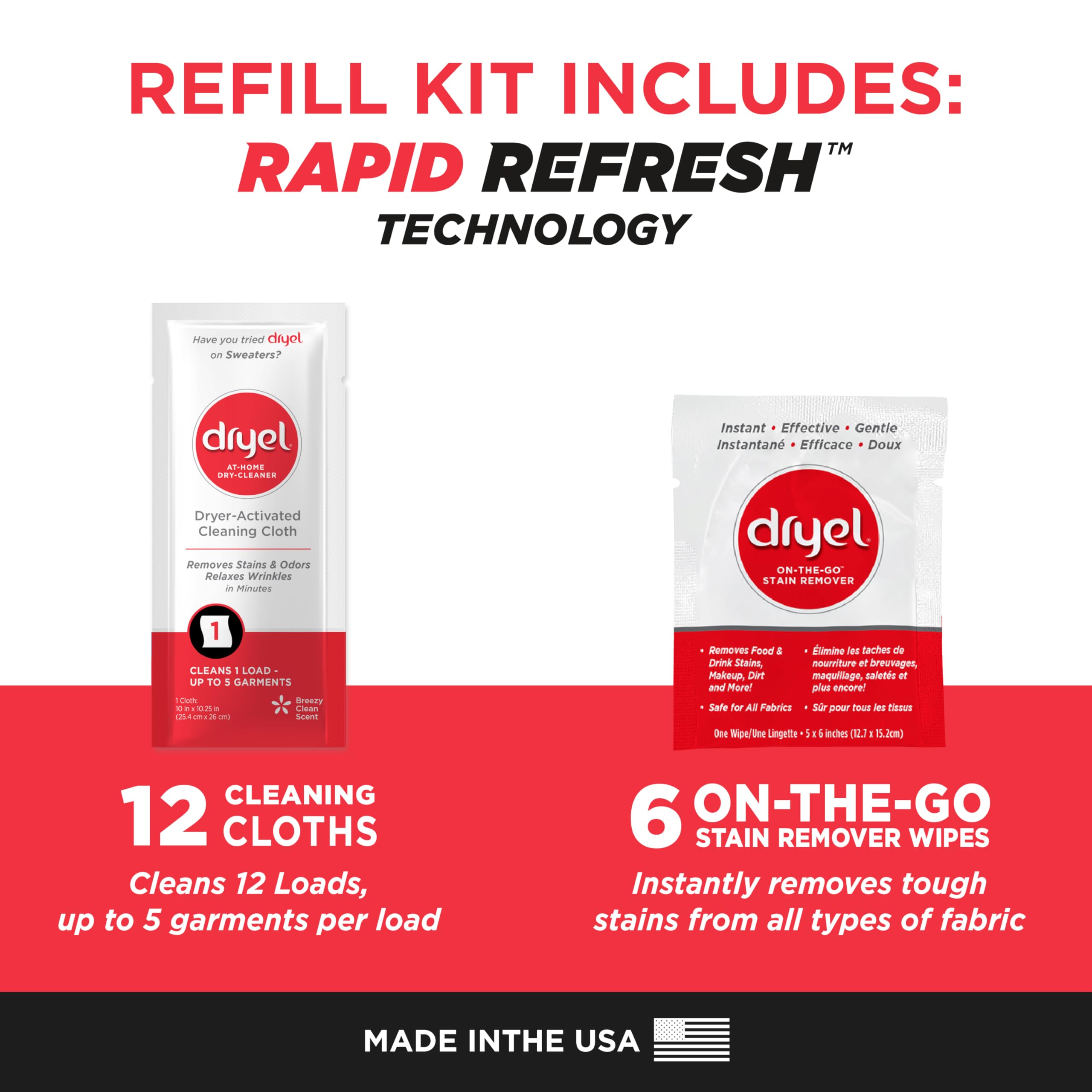 Dryel At-Home Dry Cleaner Refill for Delicates

