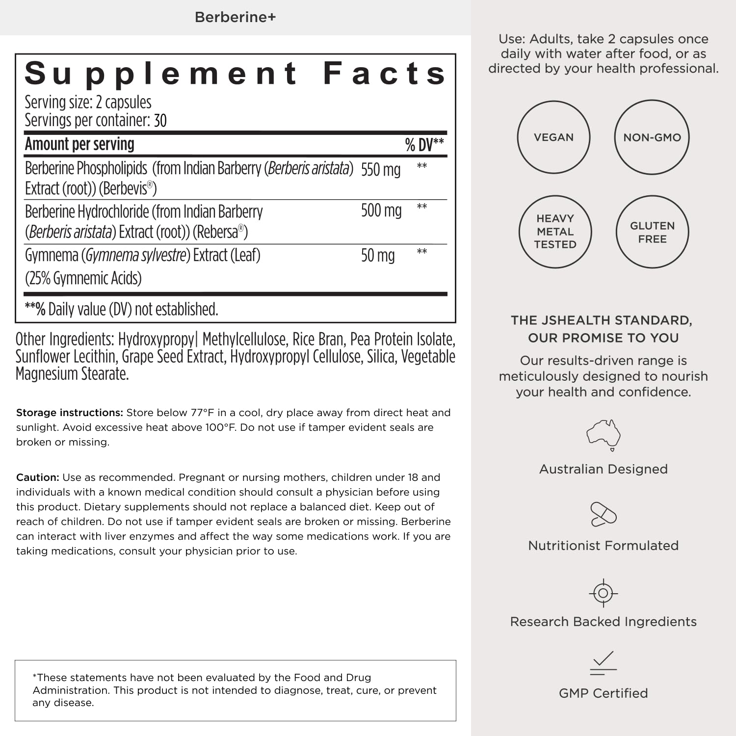 JSHealth Metabolic Support Dietary Supplement

