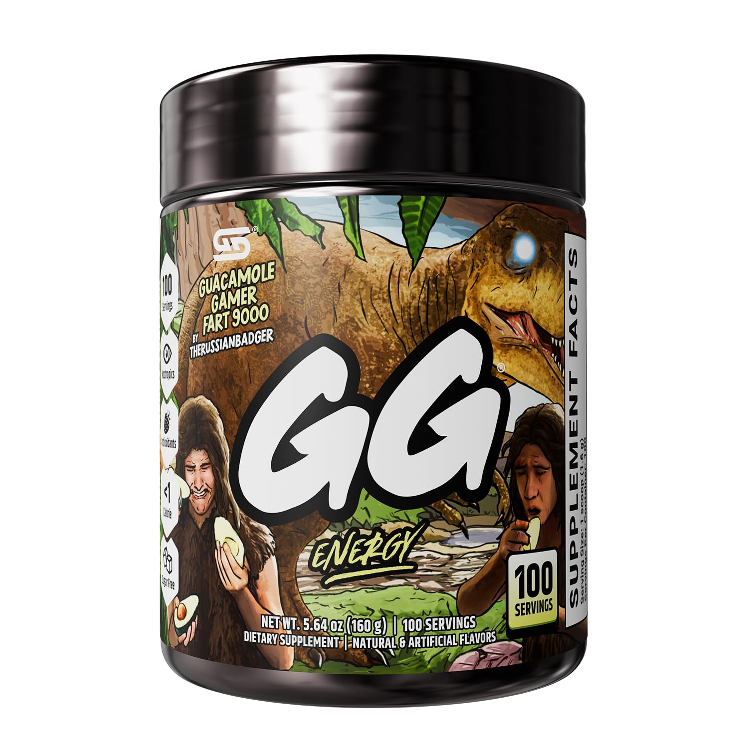 Gamer Supps GG Energy Drink Mix | Focused Energy

