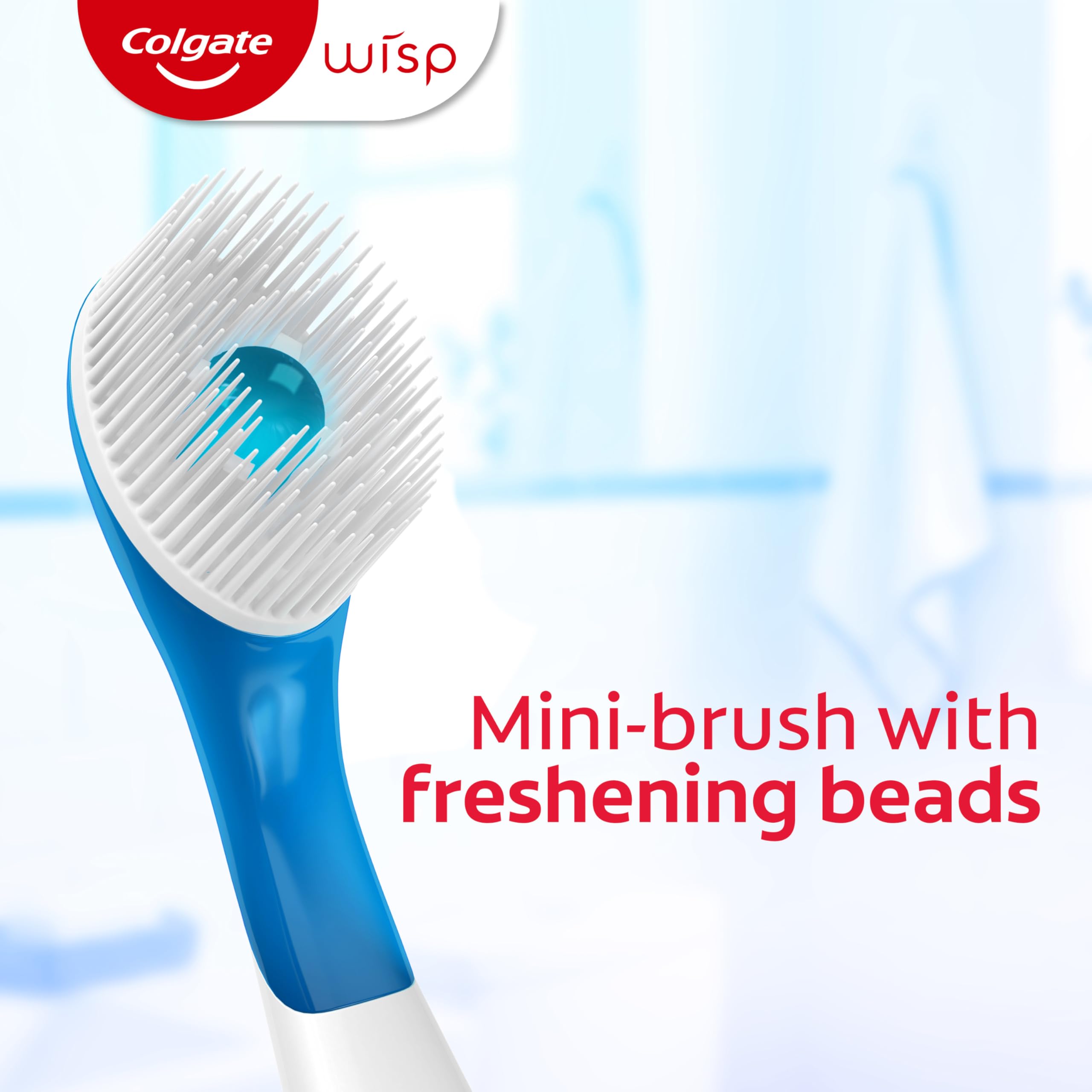 Colgate Max Fresh Wisp Disposable Mini Travel Toothbrush

