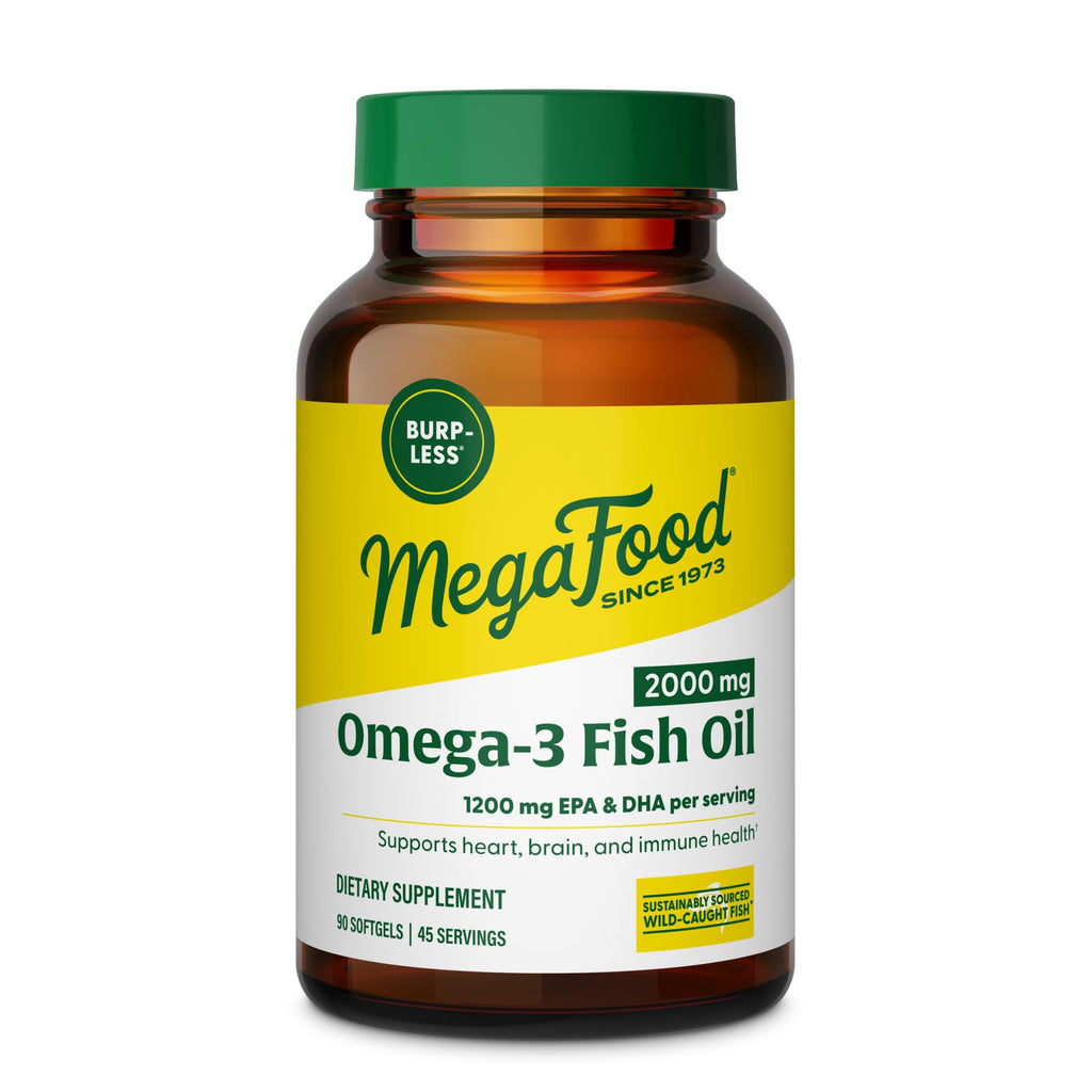 MegaFood Omega-3 Fish Oil Softgels

