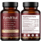 FerraVital Iron Supplement for Women Ferritin Support

