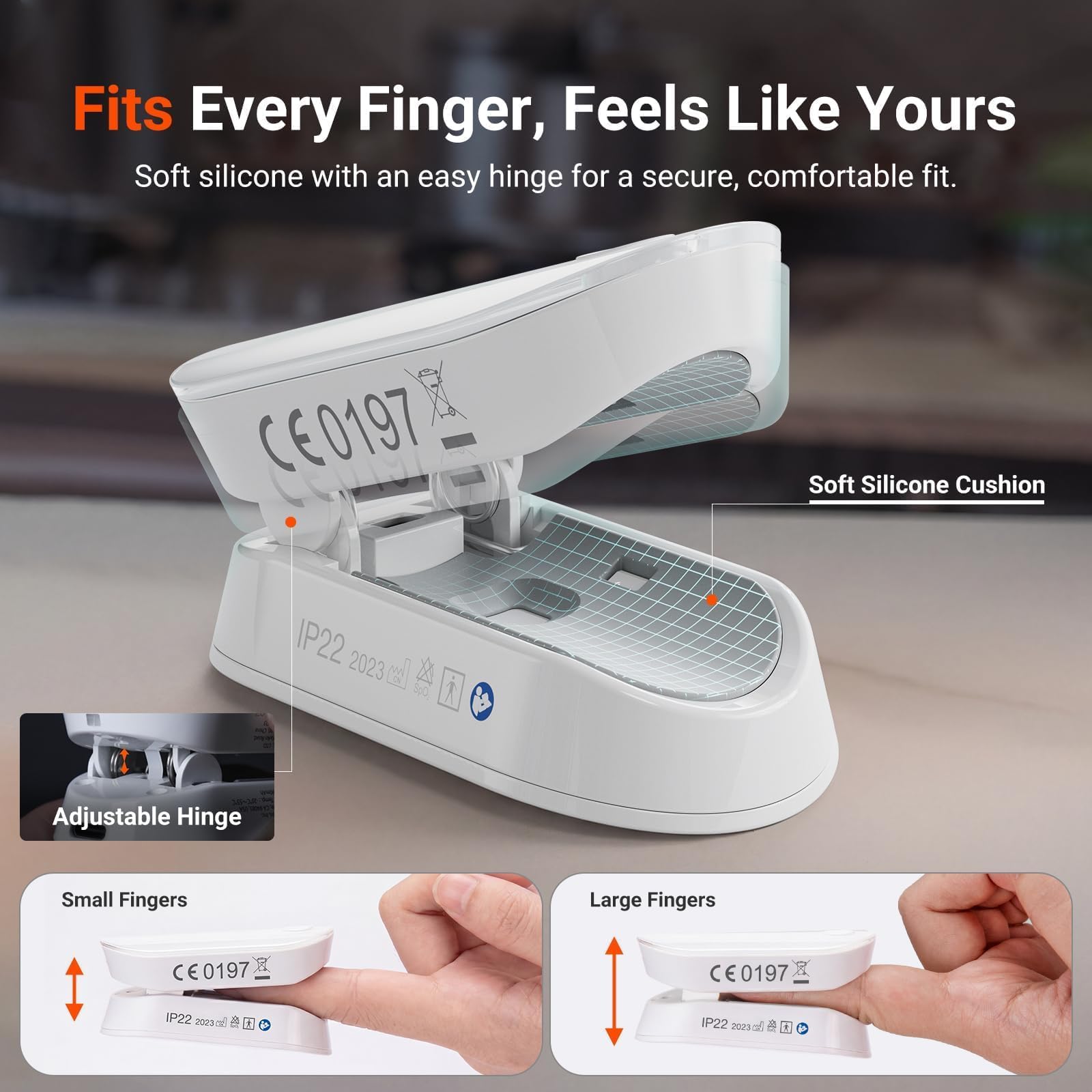 iHealth Rechargeable Pulse Oximeter with Bluetooth

