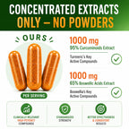 Turmeric Boswellia Capsules by Herbal Code

