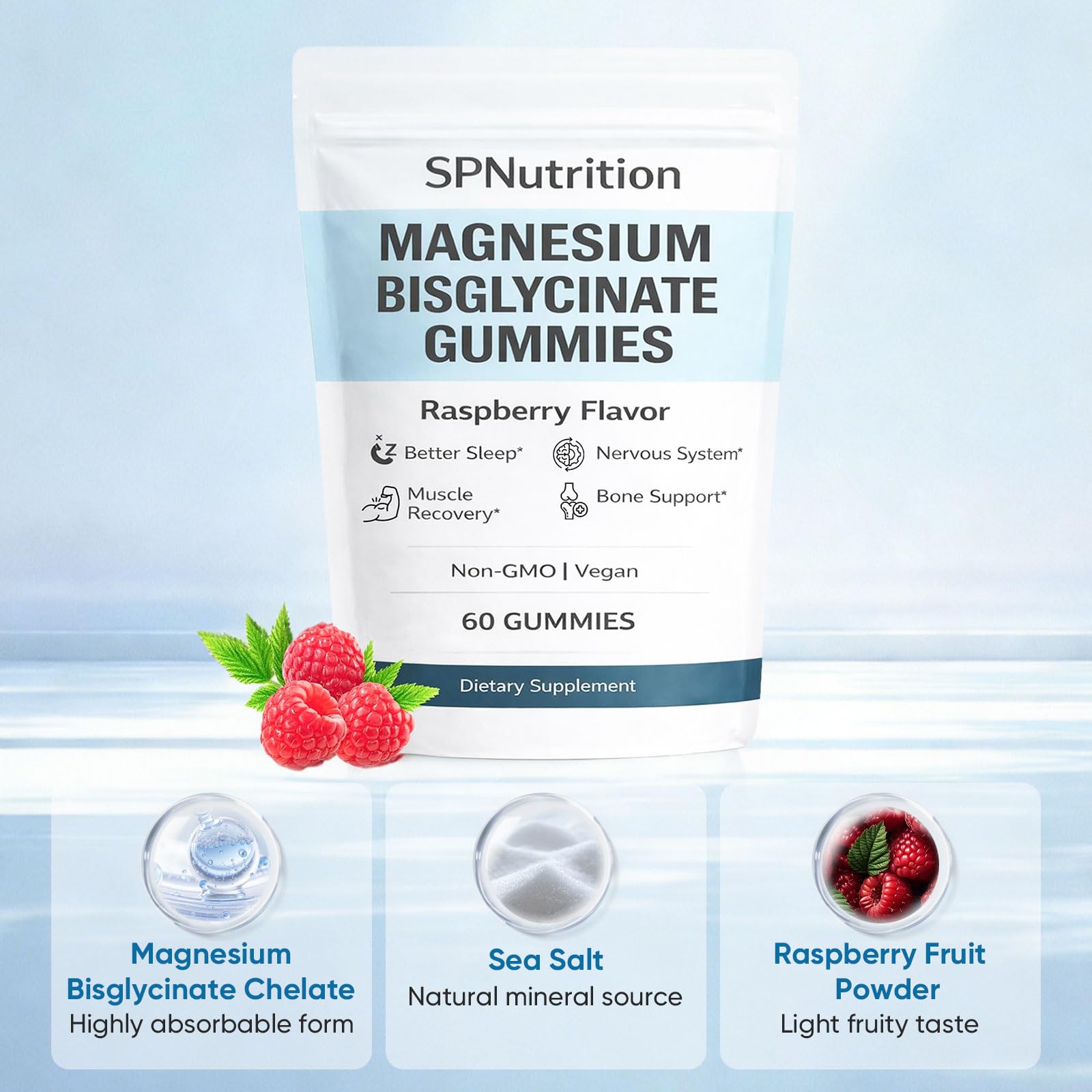 Spnutrition Magnesium Bisglycinate Supplement

