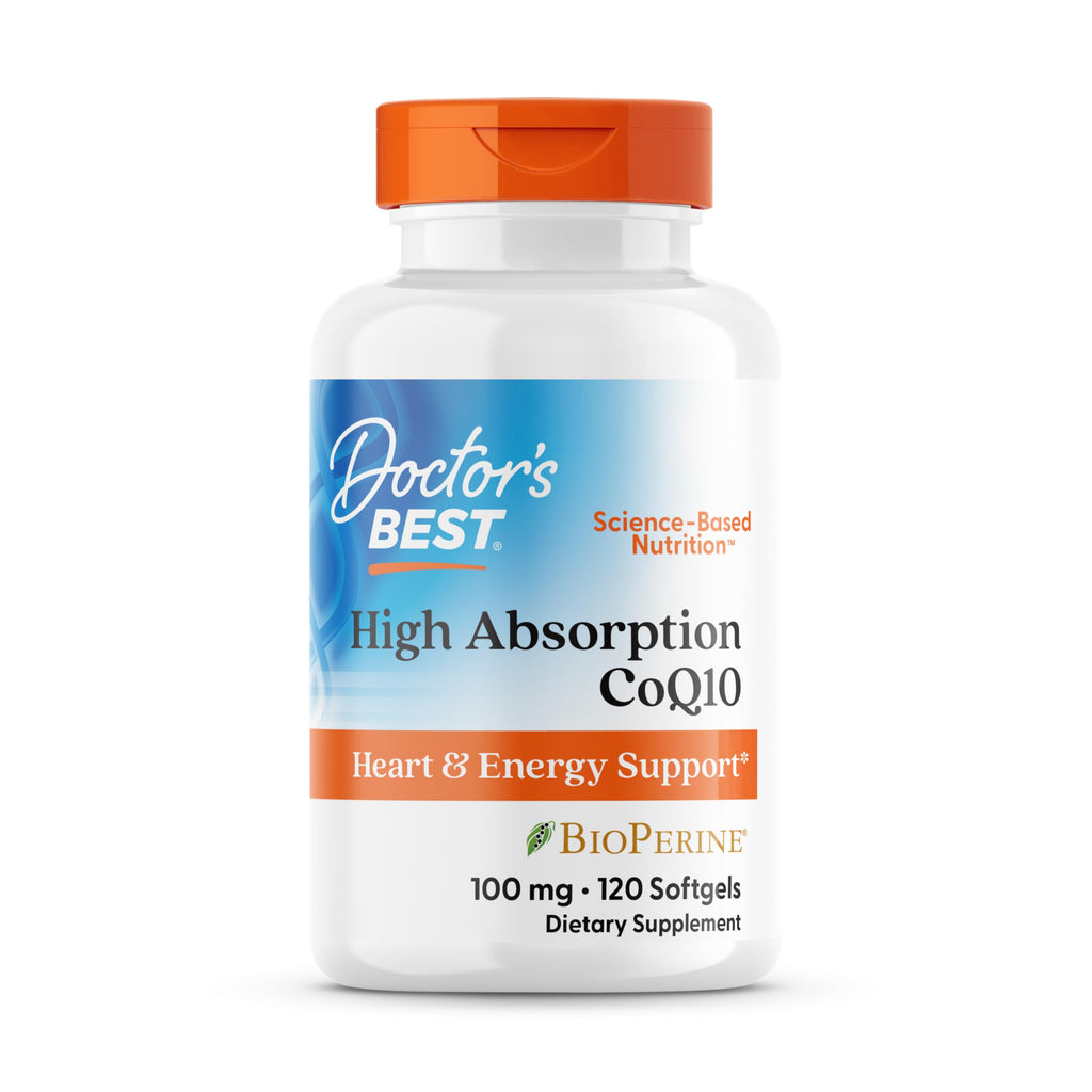 Doctor's Best CoQ10 with BioPerine Softgels | Heart Health


