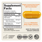 Turmeric Curcumin with Black Pepper BioPerine Capsules

