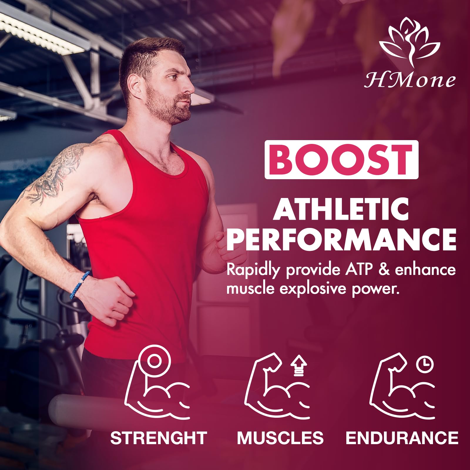 Creatine Monohydrate Gummies 5g per Serving - Muscle Support

