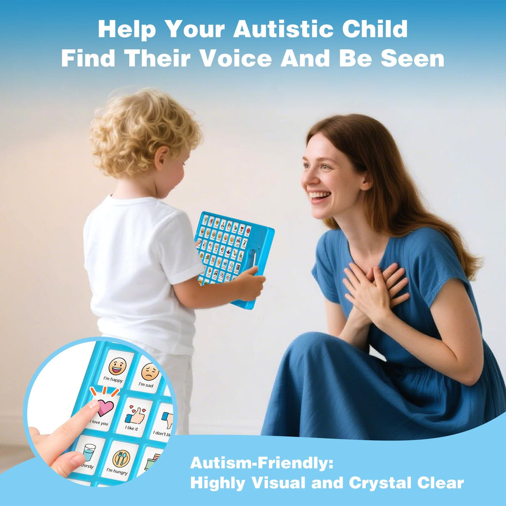 Joyreal AAC Device for Autism - 8-Button Tablet

