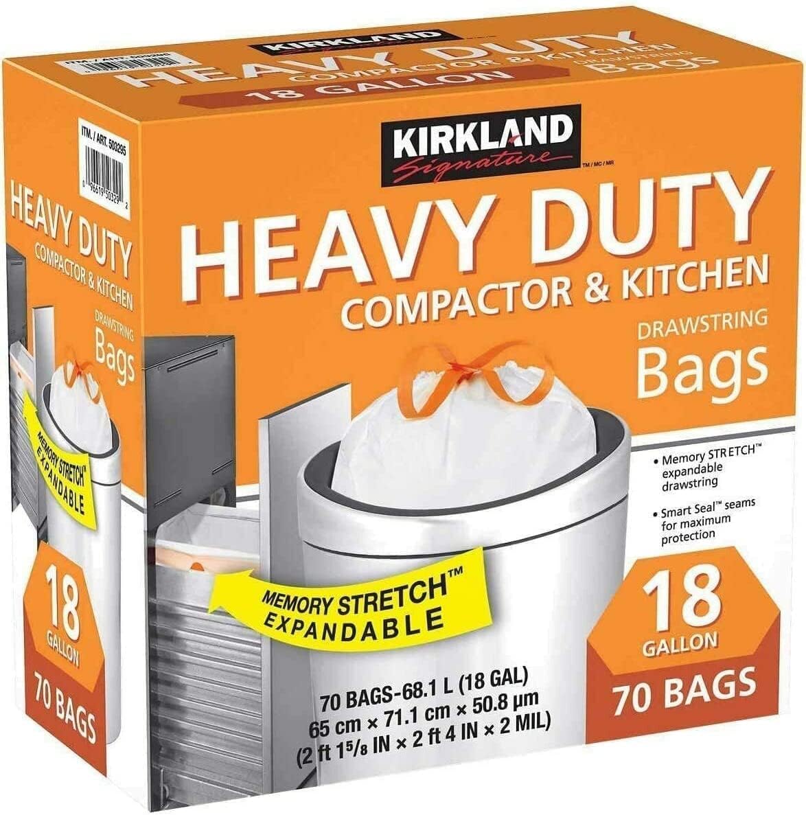 Kitchen Trash Bag | Secure Closure

