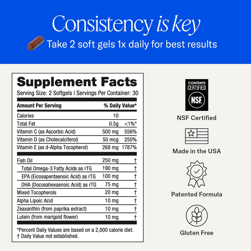 EyePromise Macular Health Eye Vitamins

