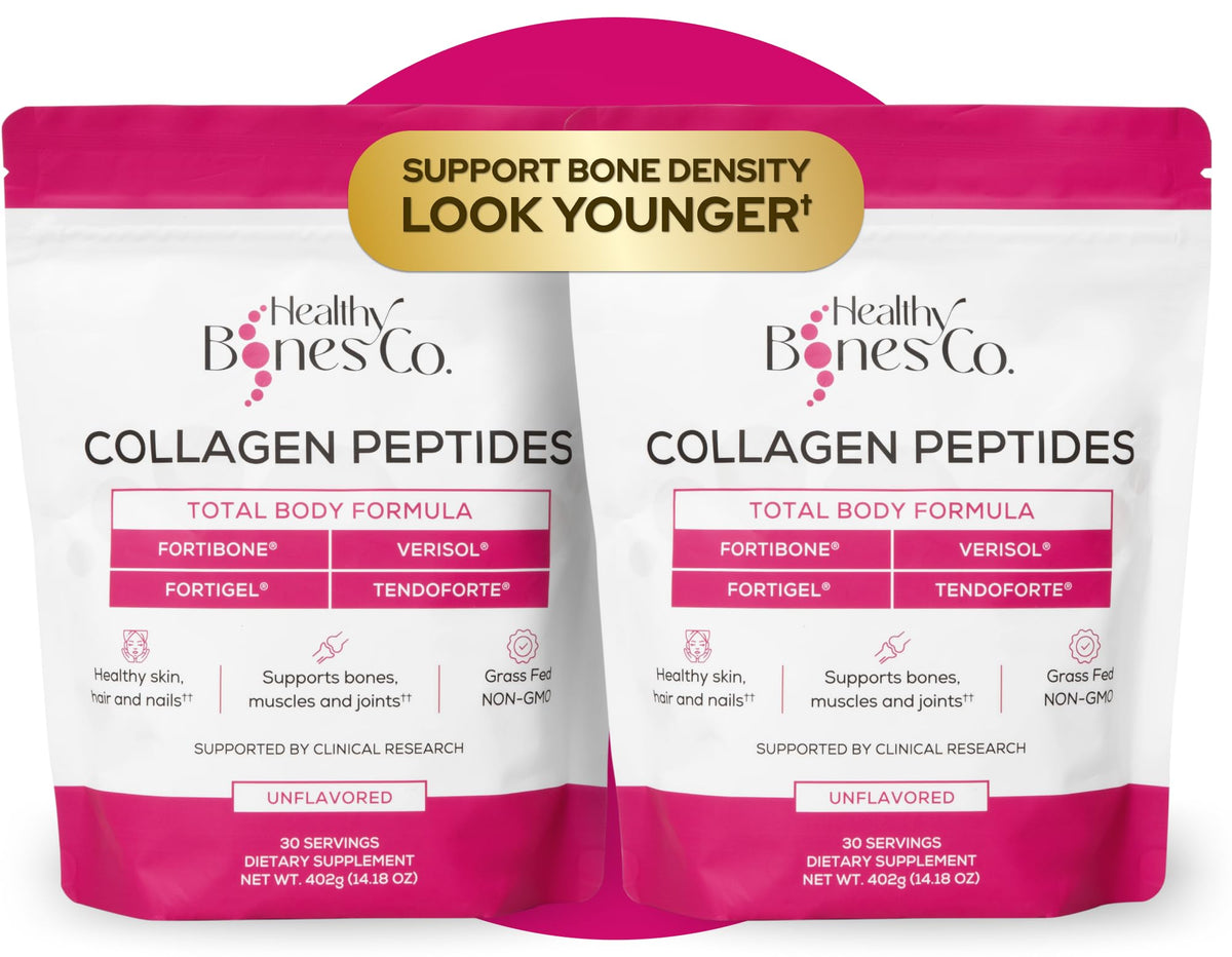 FORTIBONE Premium Bone Health Collagen Peptides with FORTIGEL VERISOL TENDOFORTE