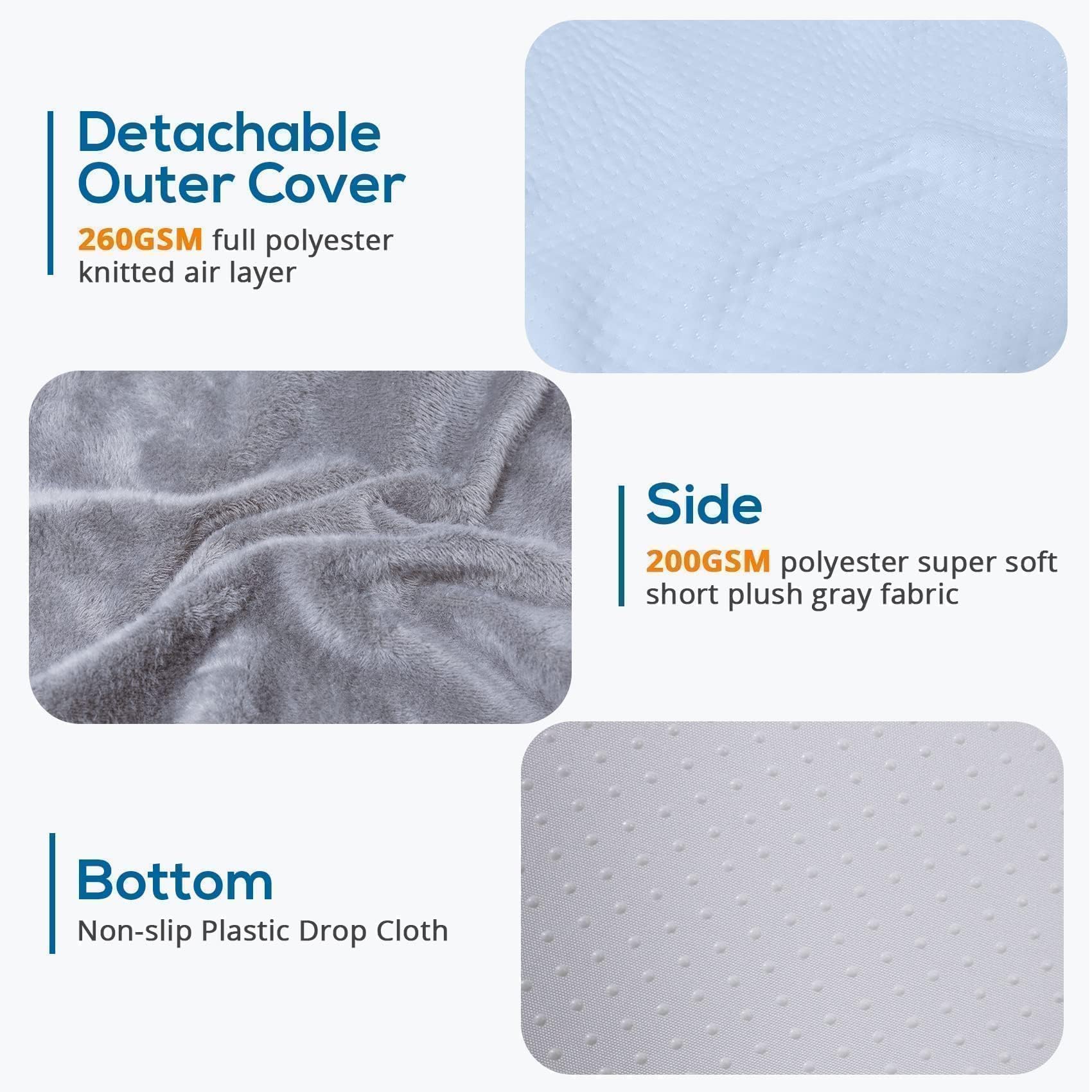 SASTTIE Memory Foam Wedge Pillow for Sleep

