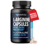 L-Arginine L-Citrulline Capsules for Nitric Oxide Support - Vegan

