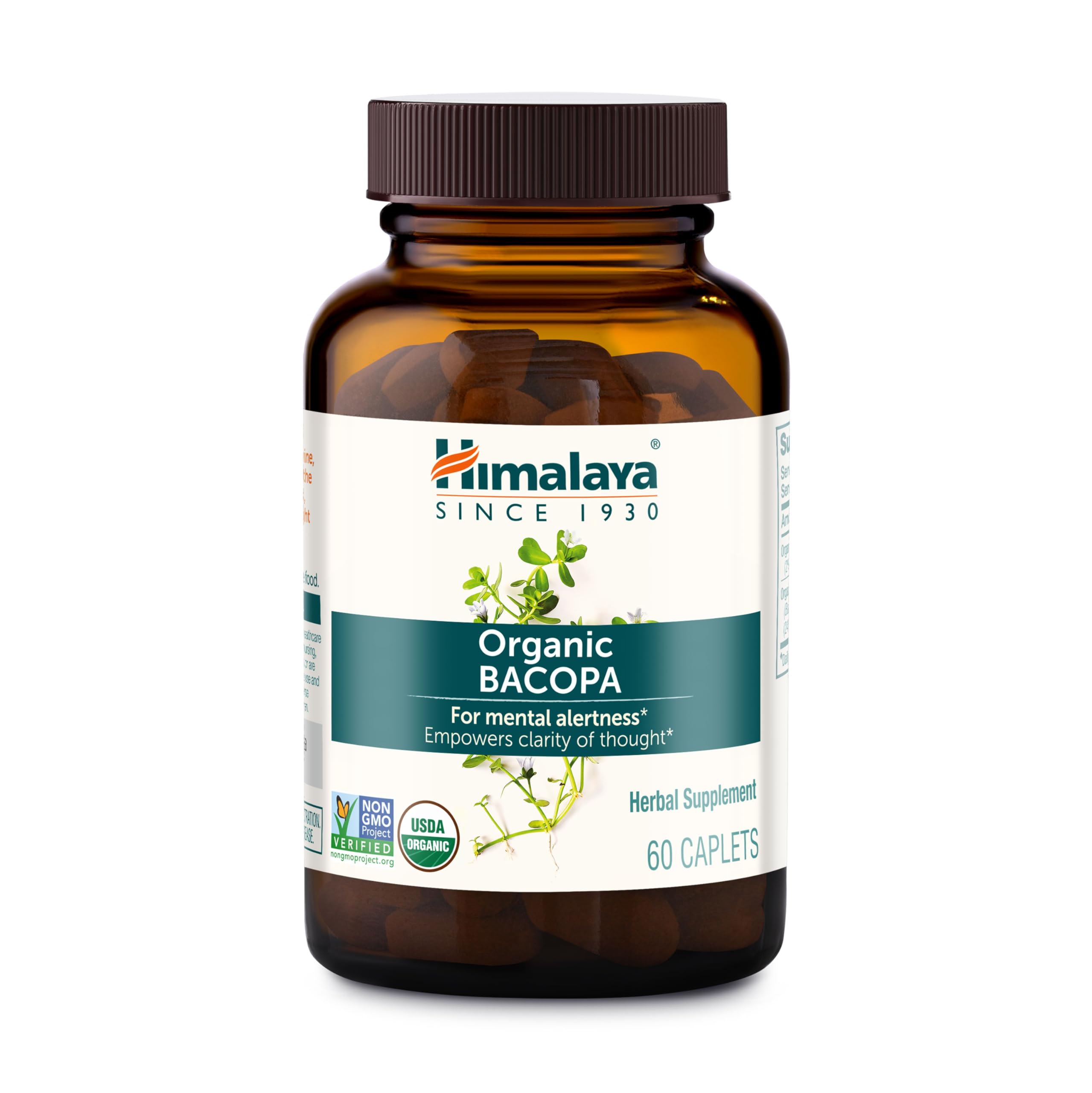 Himalaya Organic Bacopa Monnieri Nootropic | Memory Support

