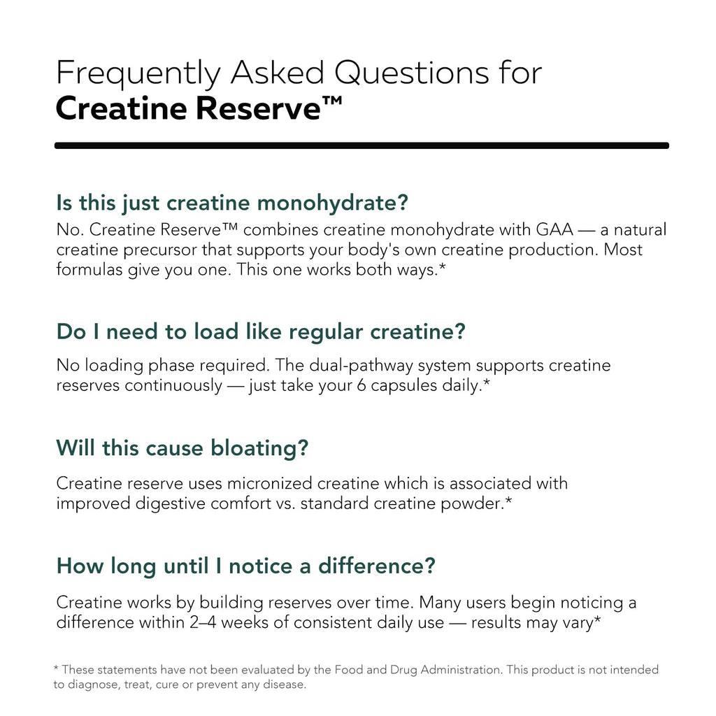 Creatine Supplement for Energy & Focus

