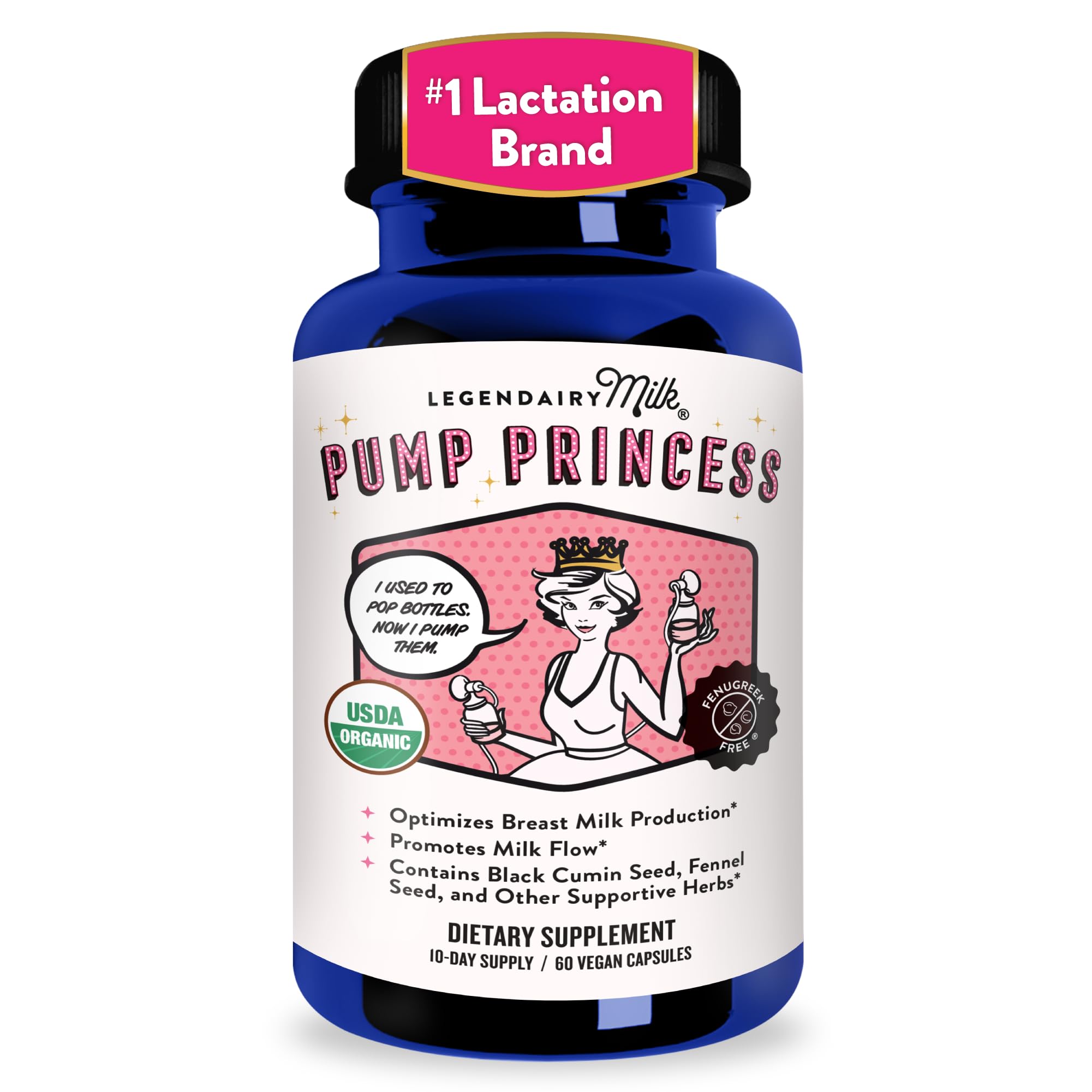 Lactation Supplement Legendairy Milk Pump Princess